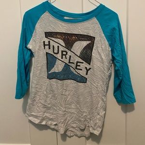 Hurley quarter sleeve